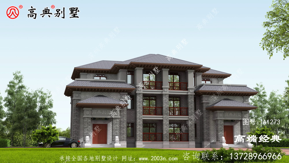 玉树藏族自治州农村自建房3层设计图