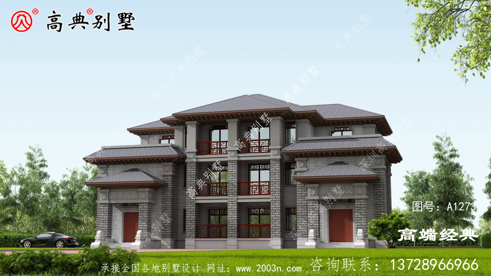 玉树藏族自治州农村自建房3层设计图